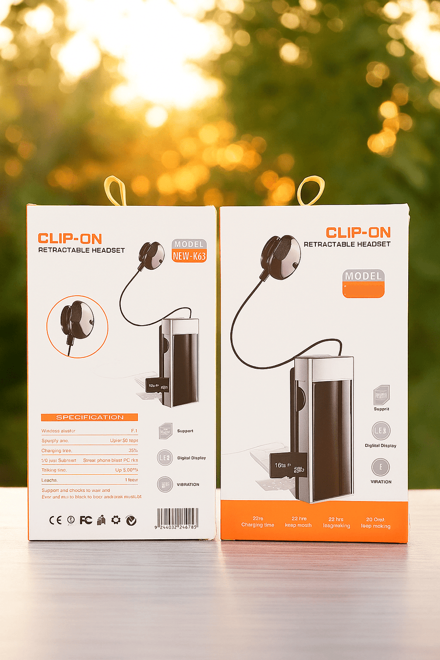 Clip-On Wireless Headset Series