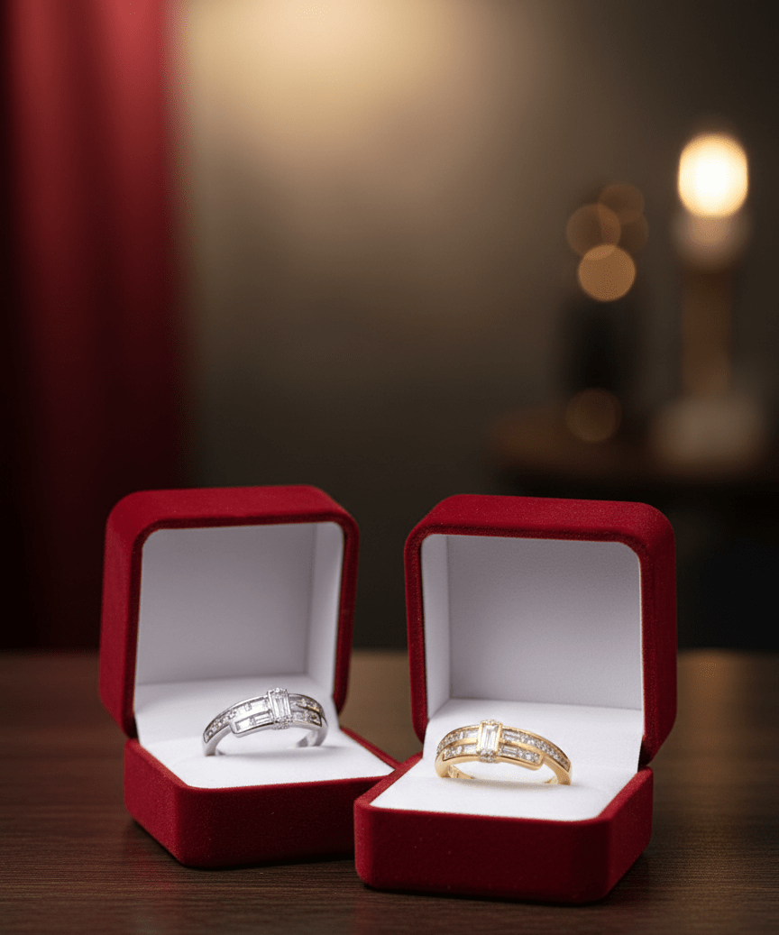 Crystal Band Ring