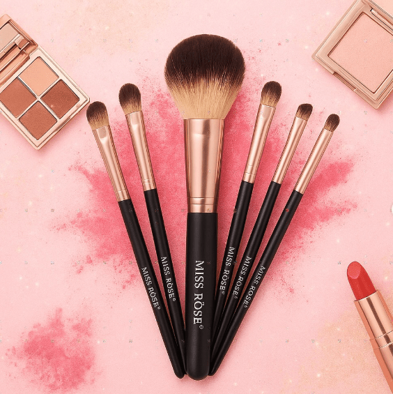 Miss Rose - Professional 6 Marble Makeup Brush… — My Zambeel