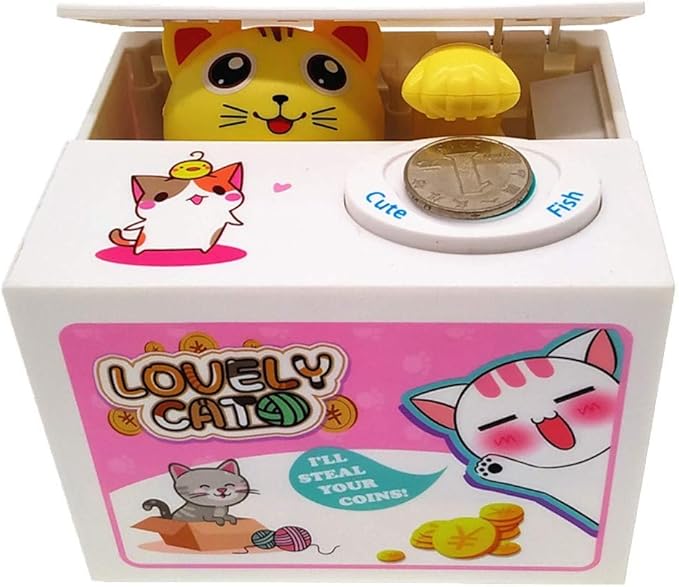 Steal Money Cat Box