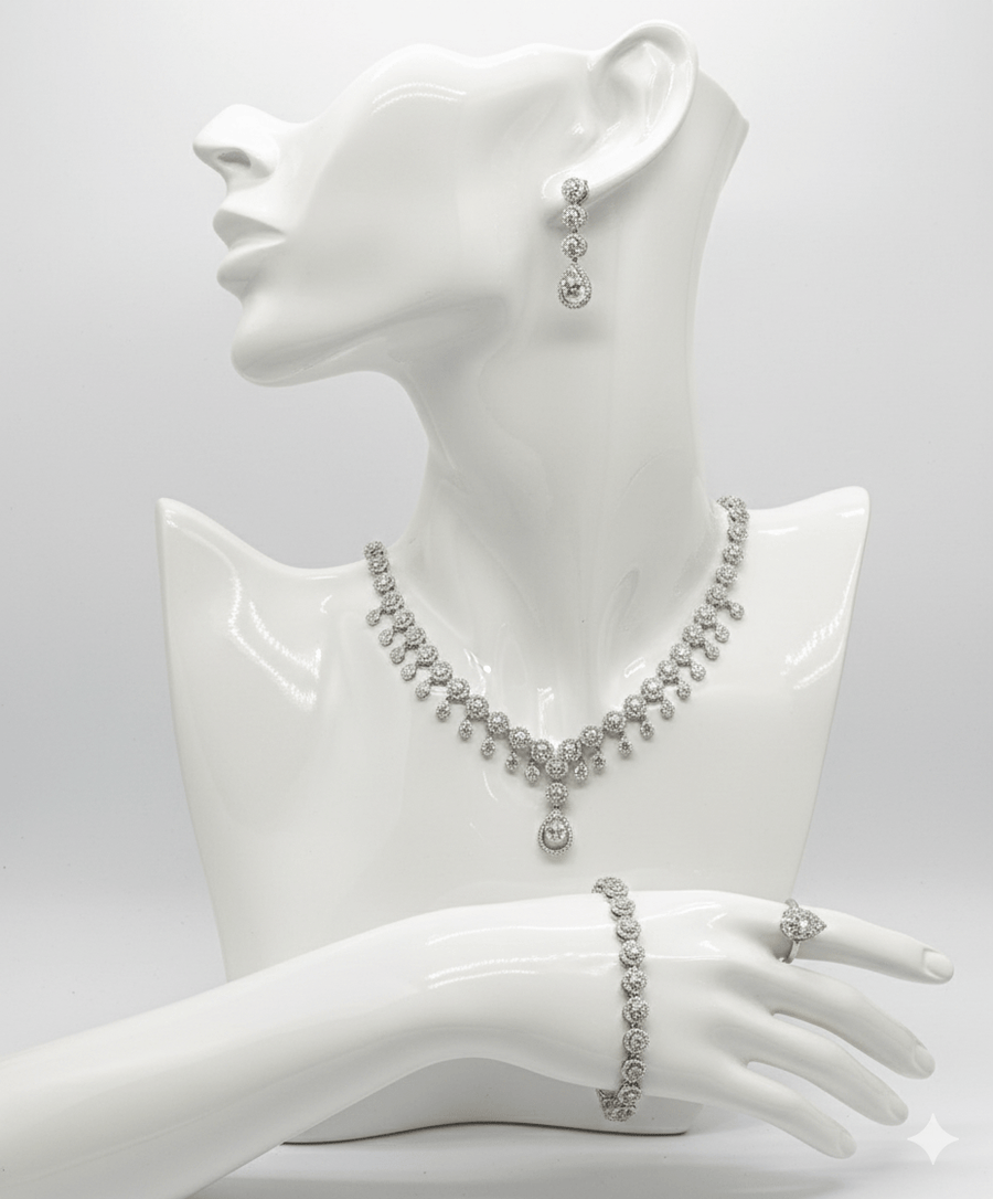 Teardrop Crystal Jewelry