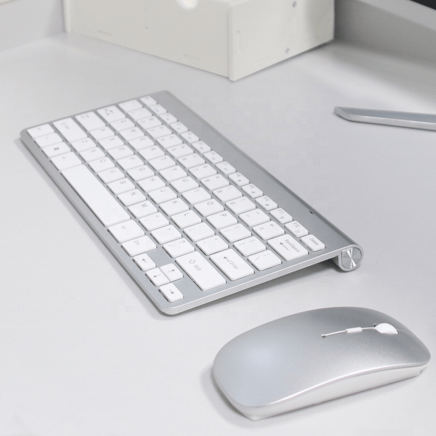Ultra‑Slim Wireless Keyboard & Mouse Combo