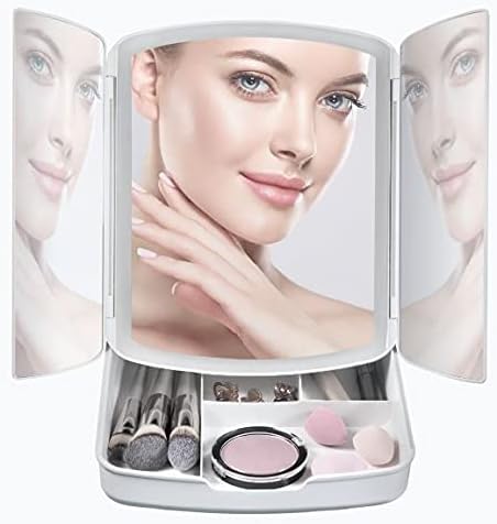 My FoldAway Lighted Makeup Mirror
