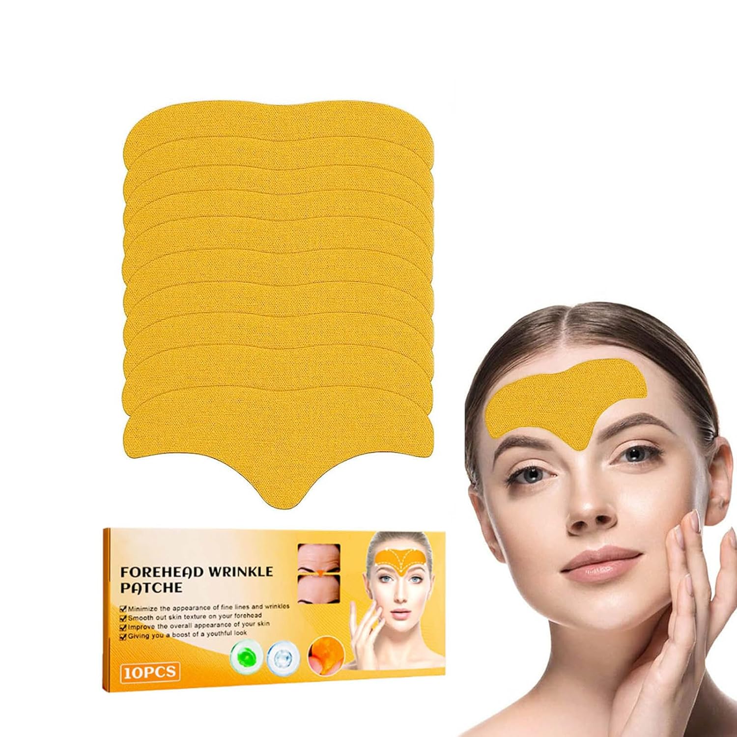 Woman Forehead Smooth Wrinkle Patches
