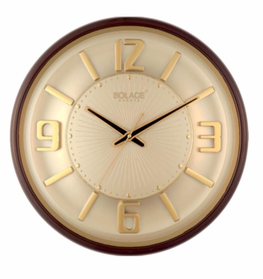 Royal Minimal Gold Wall Clock