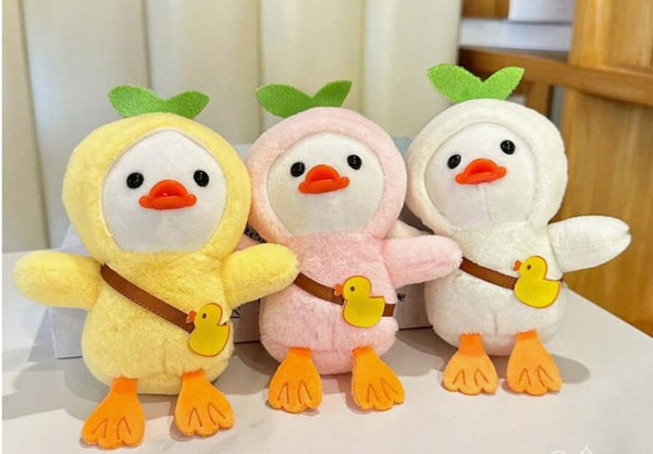 Fluffy Duck Hugs in a Bigger Size – Plush Duck Toy – 45cm | نعومة وحنان