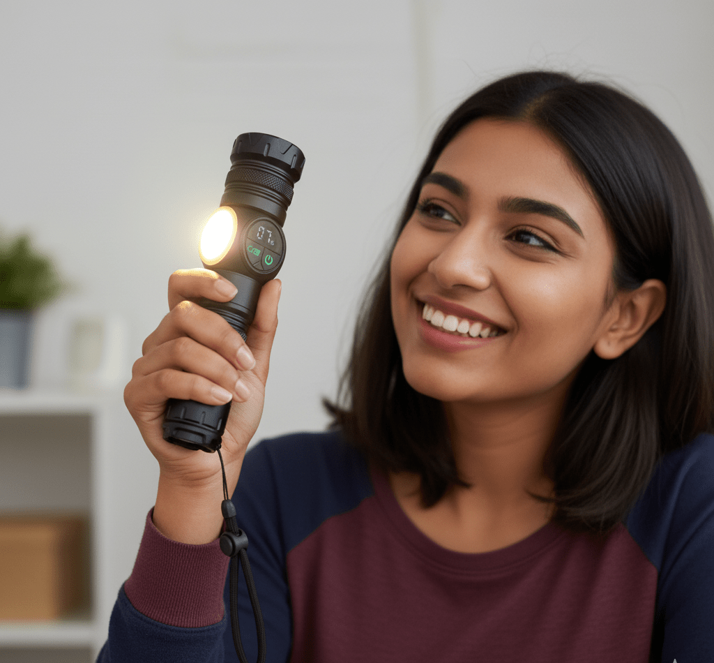 Power King USB Flashlight